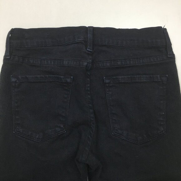 FRAME Le Skinny De Jeanne Distressed 5 Pocket Logo Hardware Jeans - Picture 9 of 10